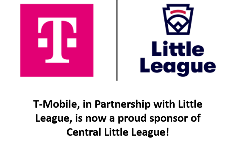 T-Mobile now sponsoring Central Little League.  Hit the link for offers!