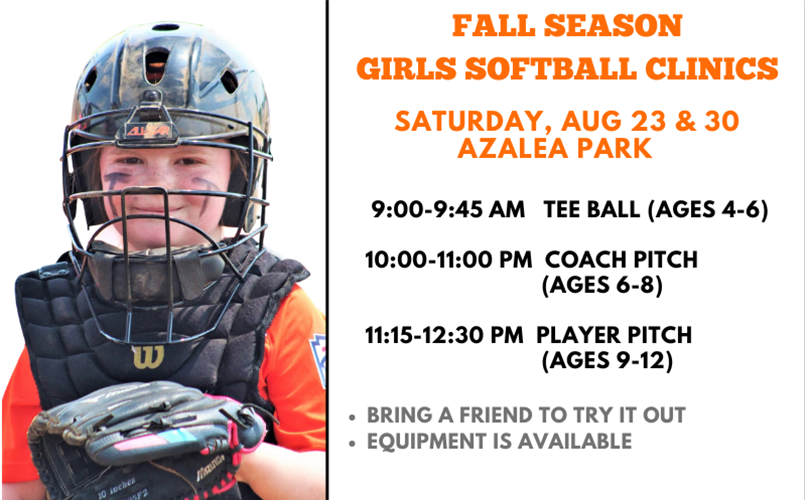 Free Pre-Season Clinics Before Registration Closes