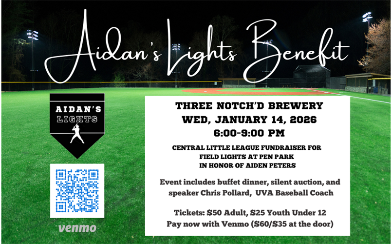 Aidan's Lights Benefit on January 14, 2026