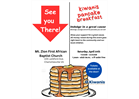 Kiwanis Pancake Breakfast 4/20/24